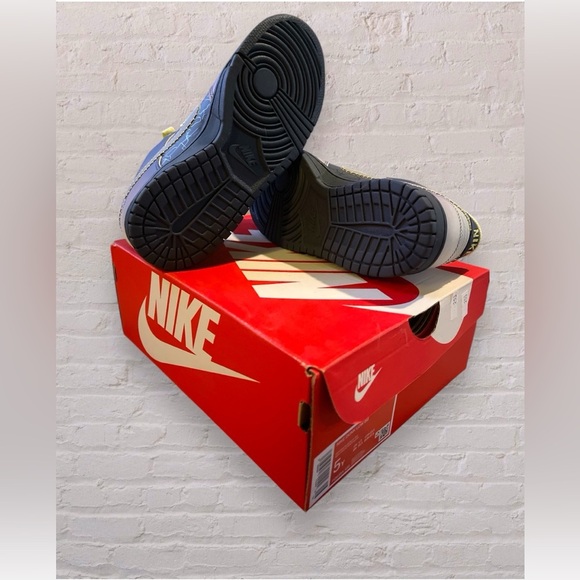 Nike Dunk Low BG GS Halloween Diffused Blue Tint FQ8354-491 sz 5Y 6.5 WM NIB - Picture 9 of 11